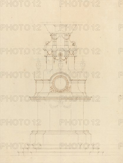 Design for a Catafalque.