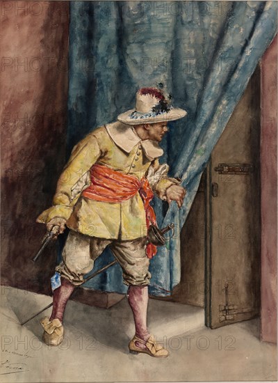 Musketeer on Guard, n.d.