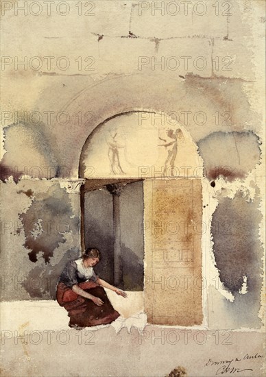 Doorway in Anla(?), n.d.