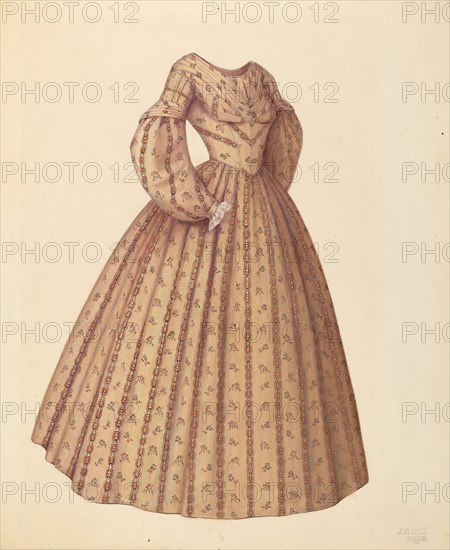 Woman's Dress, 1935/1942.