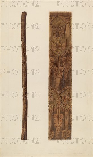 Walking Stick, 1935/1942.