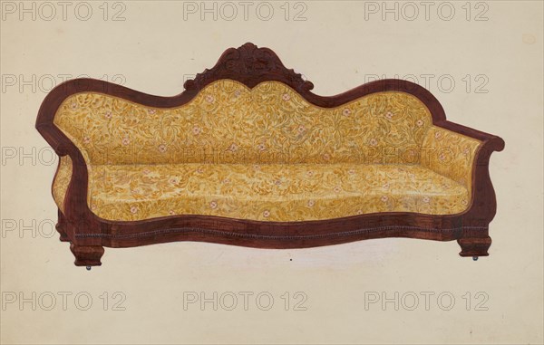 Mahogany Sofa, 1935/1942.