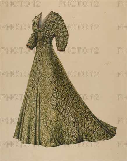 Brocade Costume, c. 1938.