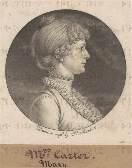 Mary Nelson Carter, 1801.