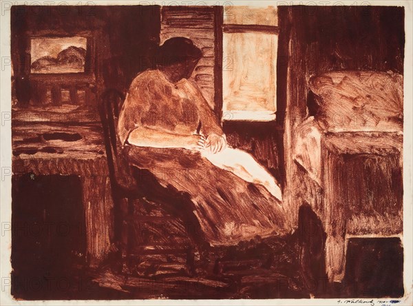 Figure Sketch, 1900-1908.