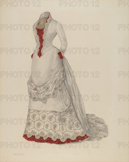 Visiting Dress, 1935/1942.