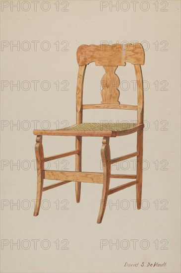 Maple Side Chair, c. 1941.