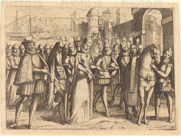 Arrival at Valencia, 1612.
