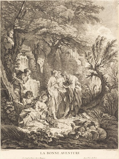 La Bonne Aventure, 1738. [