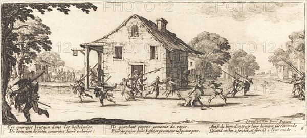 Scene of Pillage, c. 1633.