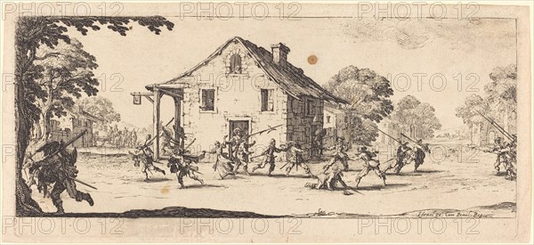 Scene of Pillage, c. 1633.