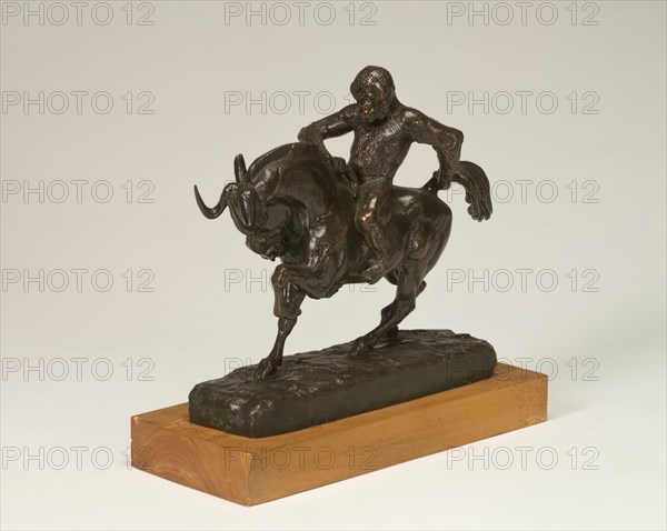 Ape Riding a Gnu, c. 1845.