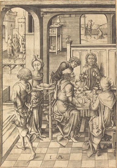 Christ at Emmaus, c. 1480.