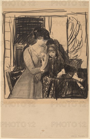 Anne and Her Mother, 1917.