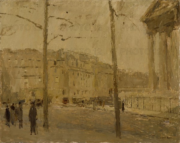 La Madeleine at Dawn, n.d.