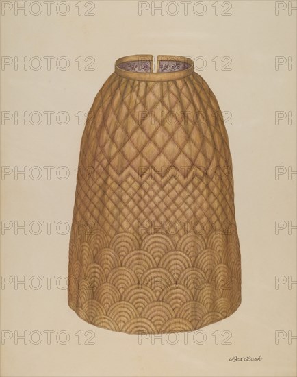 Quilted Petticoat, c. 1938.