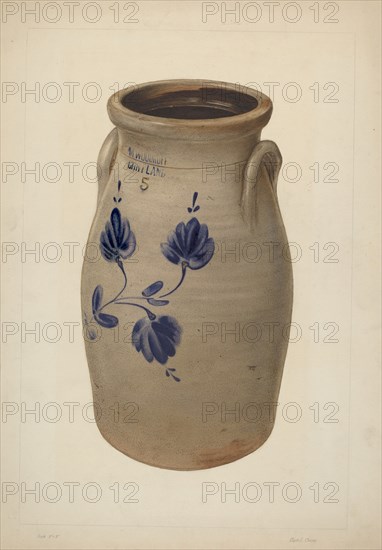 Five Gallon Churn, c. 1938.