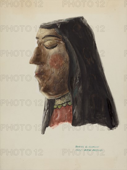 Head of Guadalupe, c. 1938.