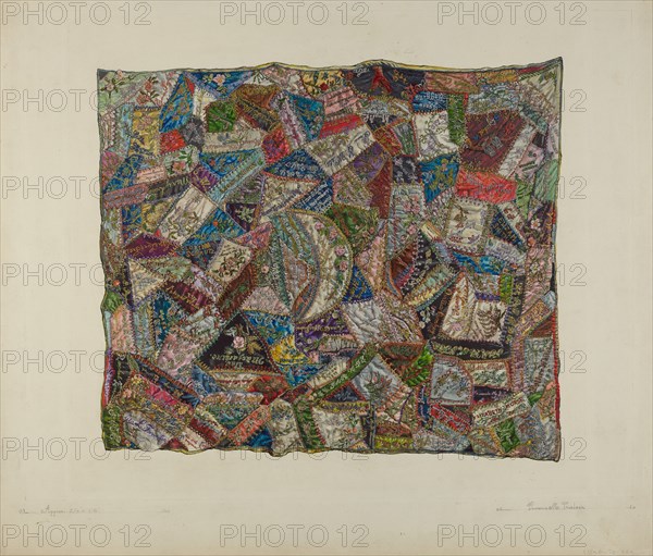 Patchwork Quilt, 1935/1942.