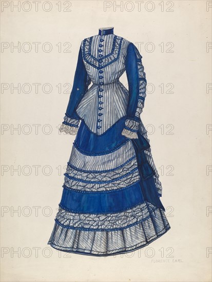 Walking Costume, 1935/1942.