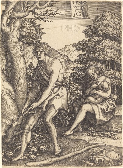 Adam and Eve at Work, 1540.