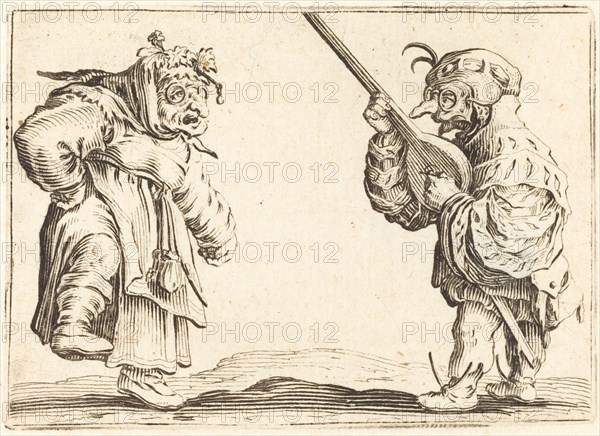 Dancers with Lute, c. 1622.