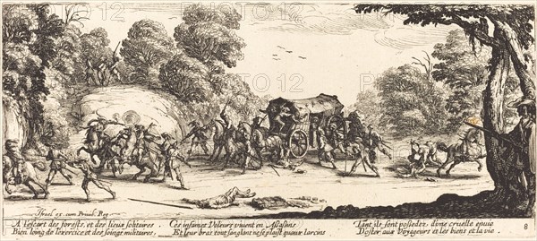 Attack on a Coach, c. 1633.