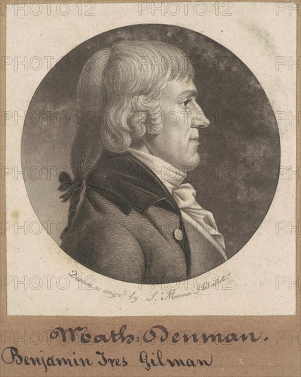 Benjamin Ives Gilman, 1801.