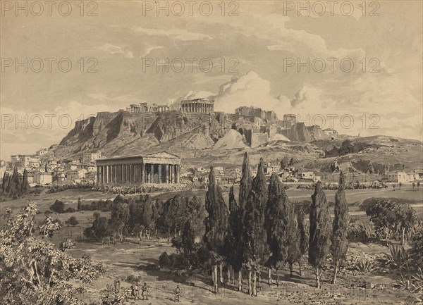 Temple of Hyphaestus, 1890.