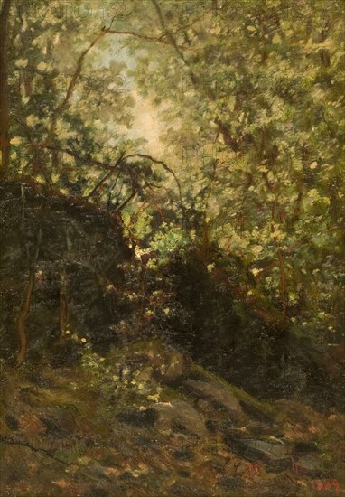 Night Through Forest, 1889.
