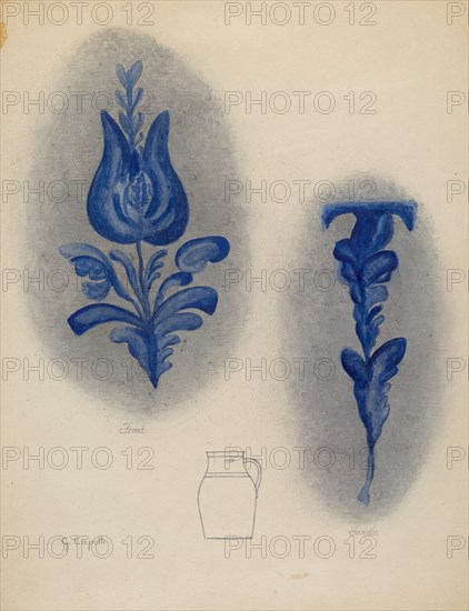 Pitcher, probably 1937/1938.
