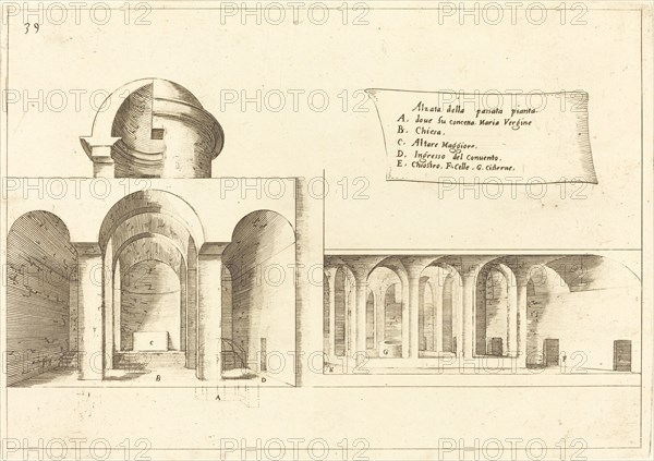 Elevation of a Church, 1619.