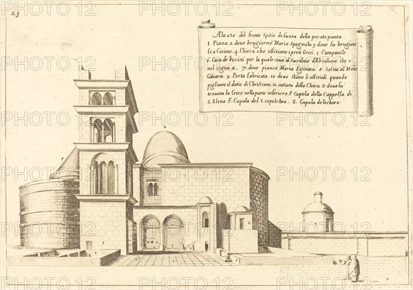 Elevation of a Church, 1619.