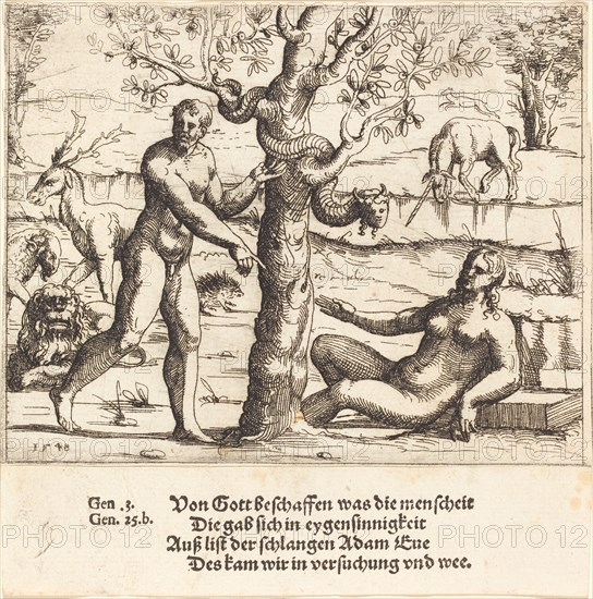 The Temptation of Eve, 1548.