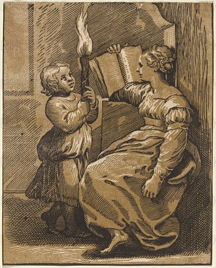 Sibyl Reading, 16th century.