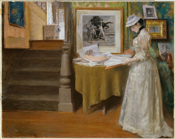 In the Studio, c. 1892-1893.