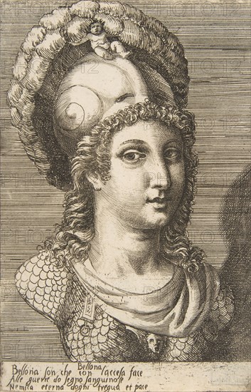 Bust of Bellona, ca. 1531-76.