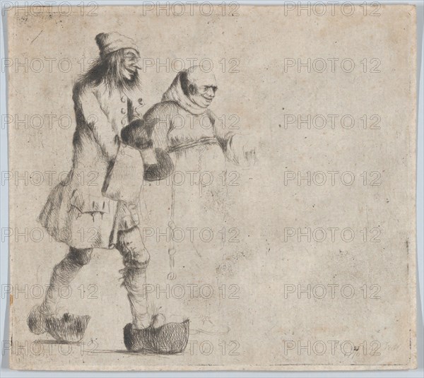 Happy Peasant and Monk, 1770.