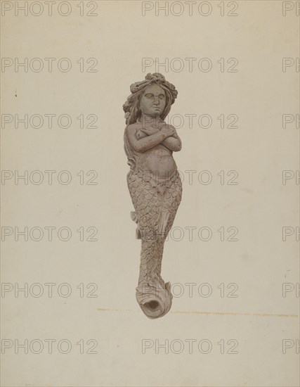 Figurehead: Mermaid, c. 1942.