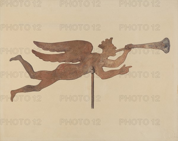 Weather Vane Finial, c. 1937.