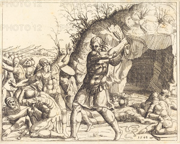 Samson Slays the Philistines.