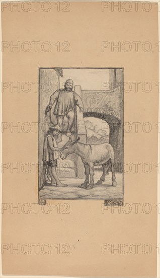 The Son and the Donkey, 1863.