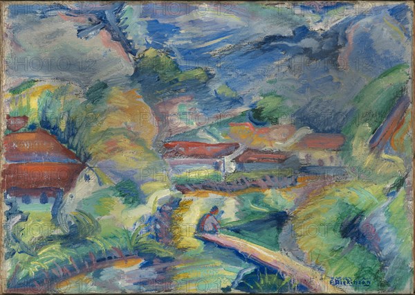 Untitled Landscape, ca. 1918.