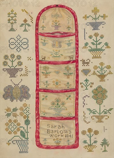 Needlework Picture, 1935/1942.