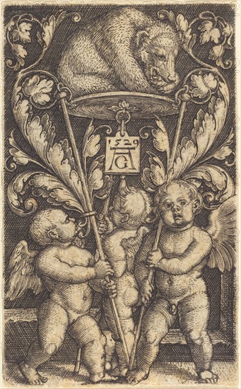 Three Cupids and a Bear, 1529.