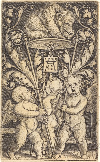 Three Cupids and a Bear, 1529.