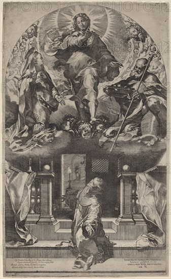 Vision of Saint Francis, 1581.