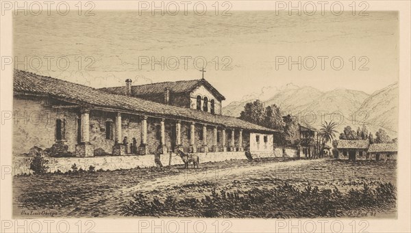 Mission San Luis Obispo, 1883.