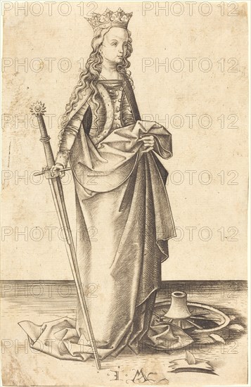 Saint Catherine, c. 1480/1490.