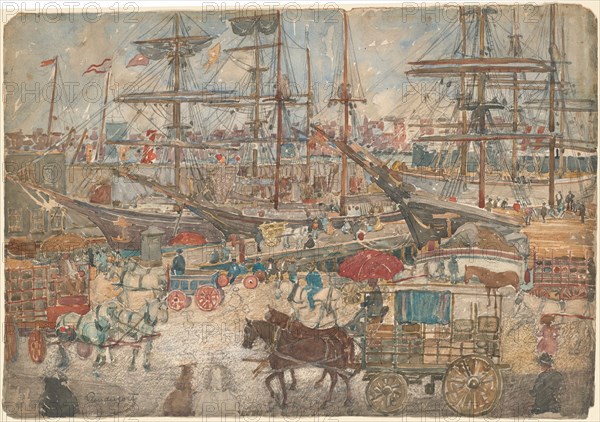Docks, East Boston, 1900/1904.
